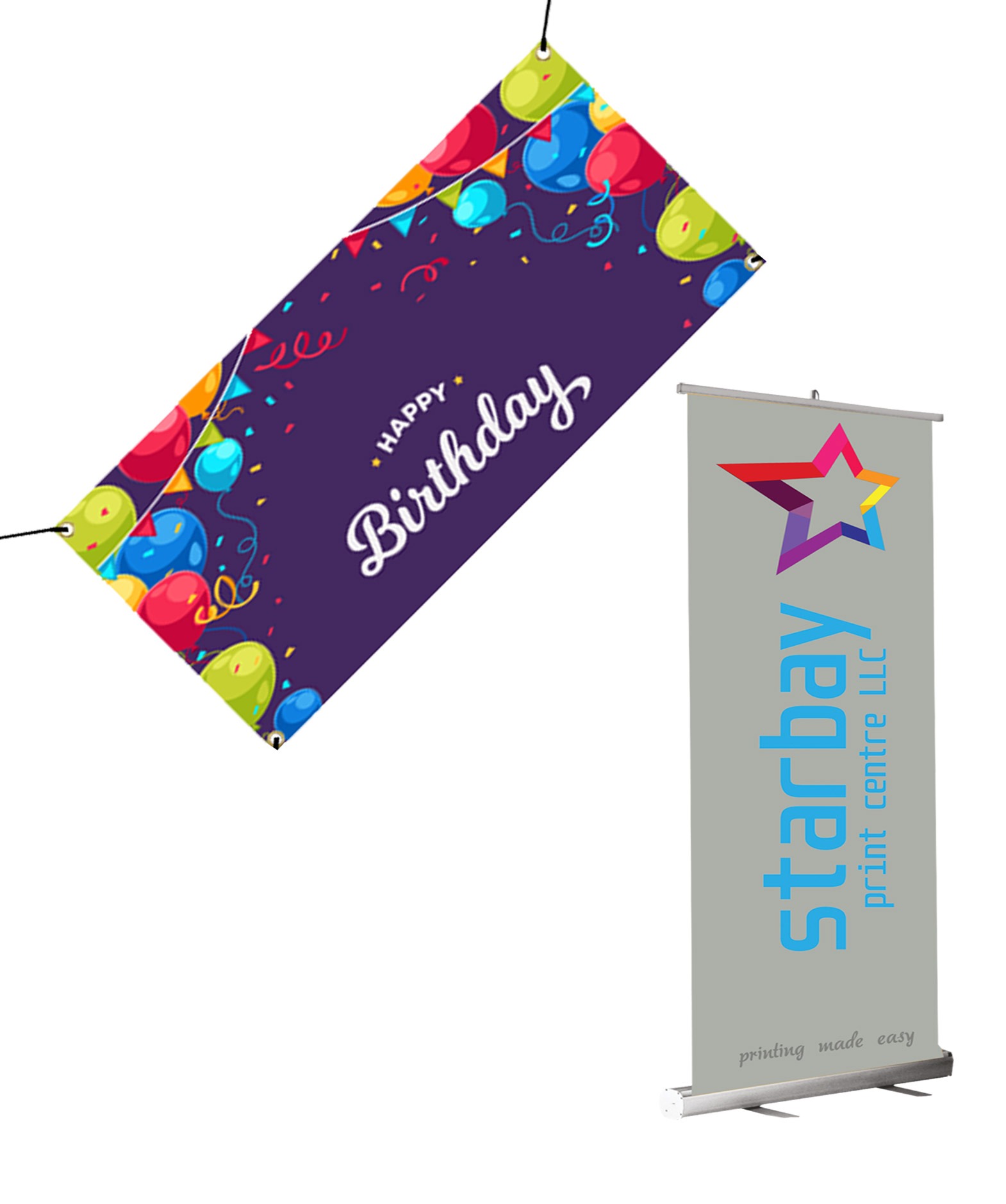 Banner Printing in Dubai Rollup Banner Printing Tarpulin Printing