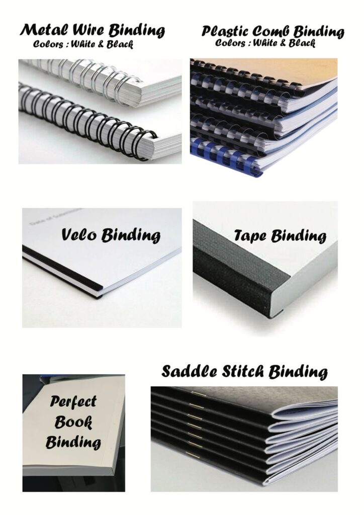 Best #1 Velo Binding Services in Dubai | StarBay