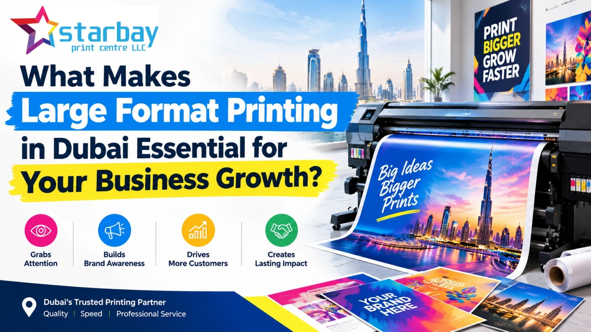 Large Format Printing in Dubai - Starbay