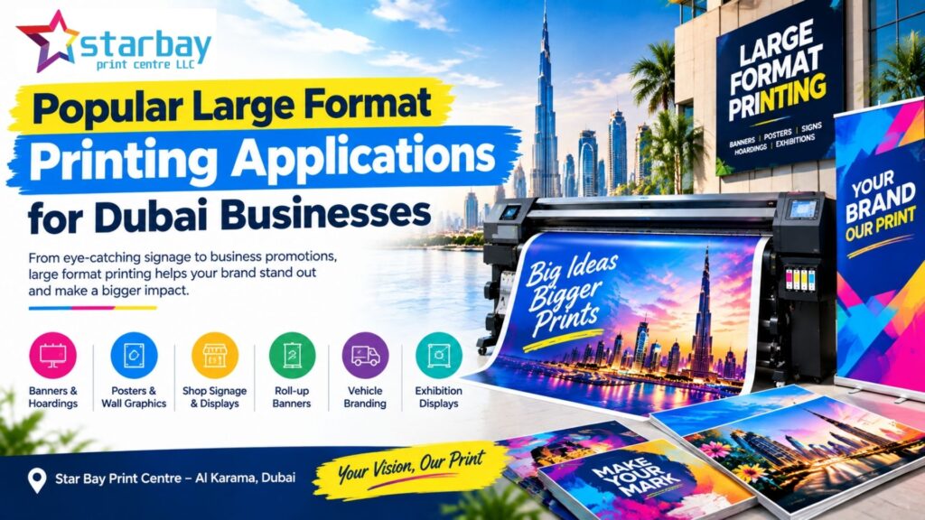 Large Format Printing in Dubai - Starbay