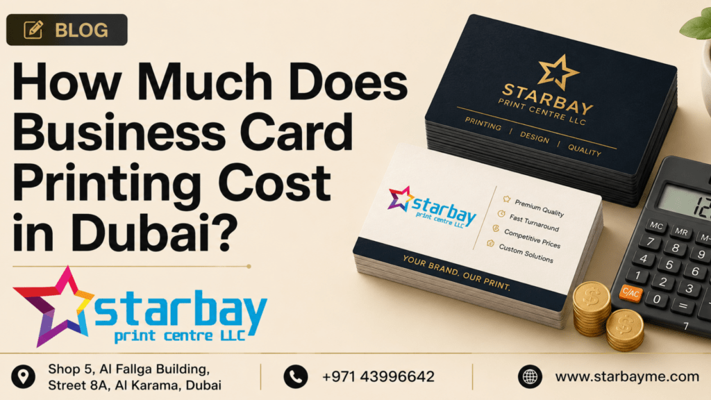 Best Business Card Printing Services in Dubai - Starbay